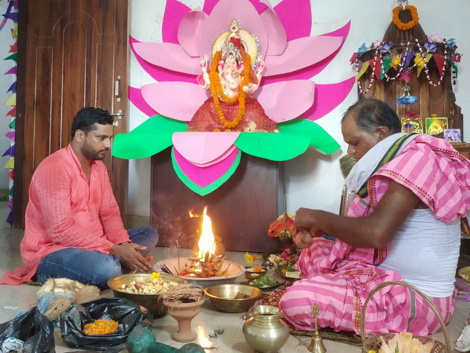 Ganesh Pooja Celebration At Office 2024